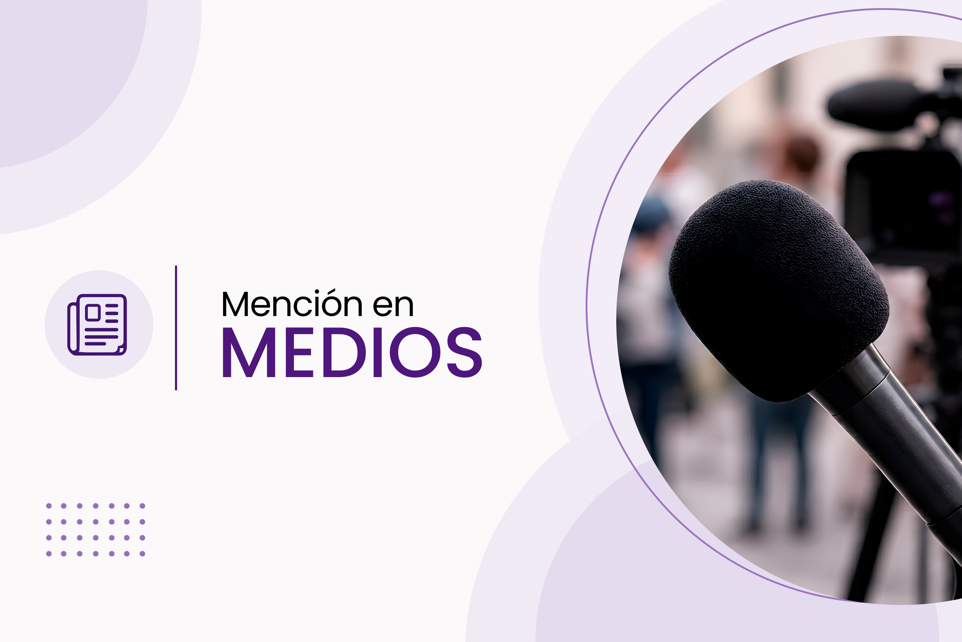 Mención en medios